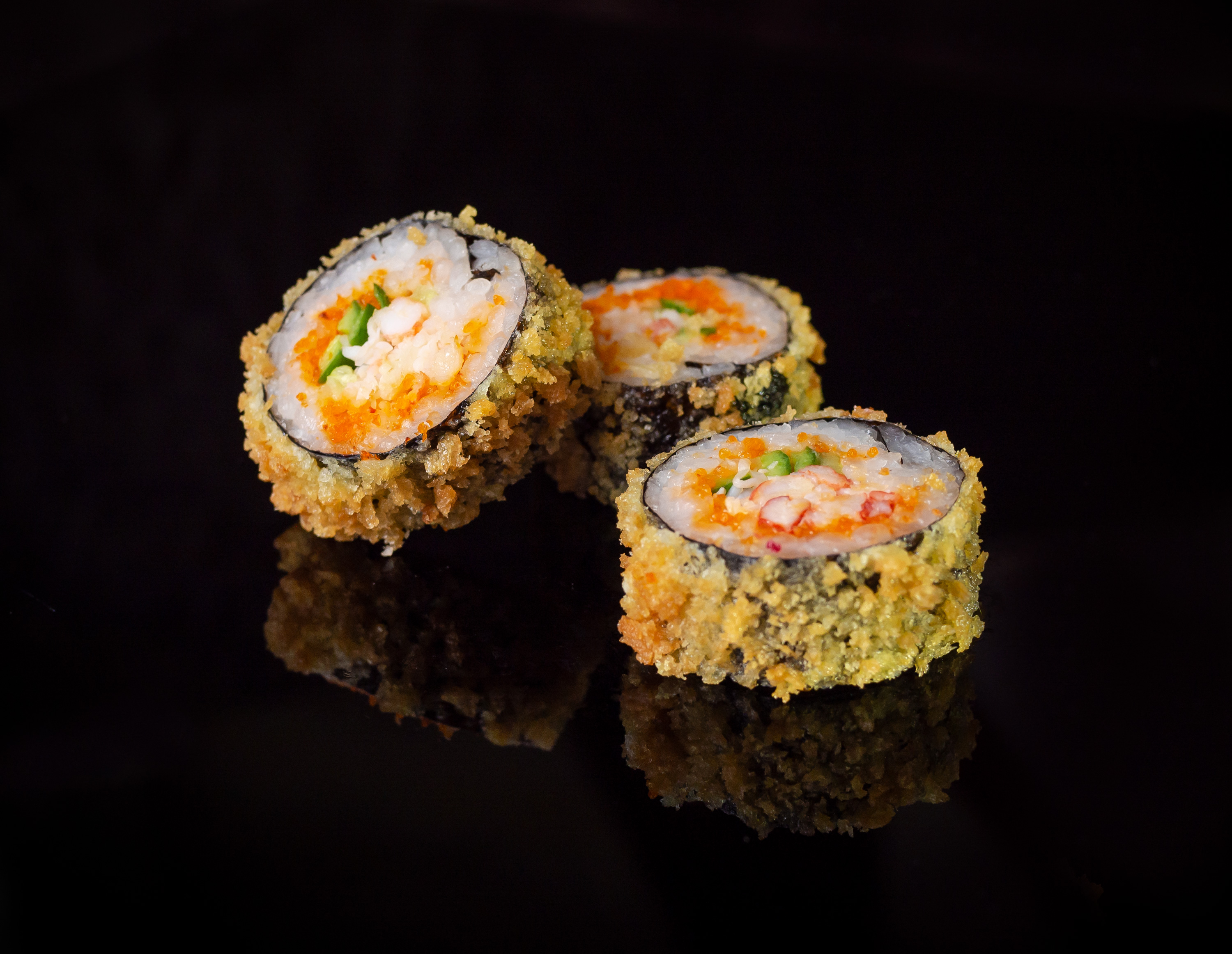 Рецепт суши с крабом запеченные фото 26